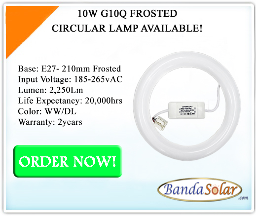 10W g10q CIRCULAR LAMP